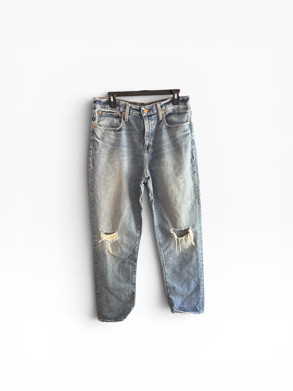 J. Crew medium rinse distressed jeans Size 29T